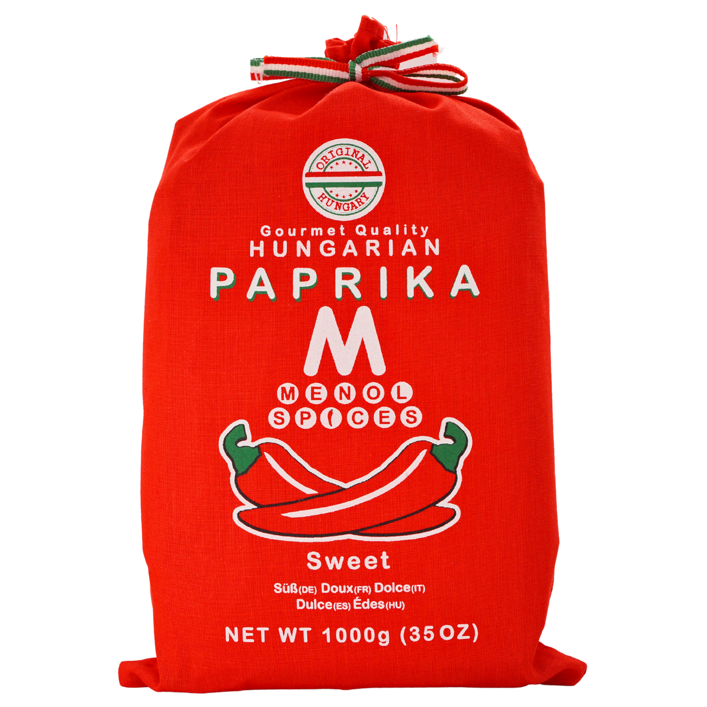 Menol Spices Authentic Hungarian Paprika Powder, Gourmet Quality, Produced in region of Szeged, Hungary, Vibrant Red, Incredible Flavour