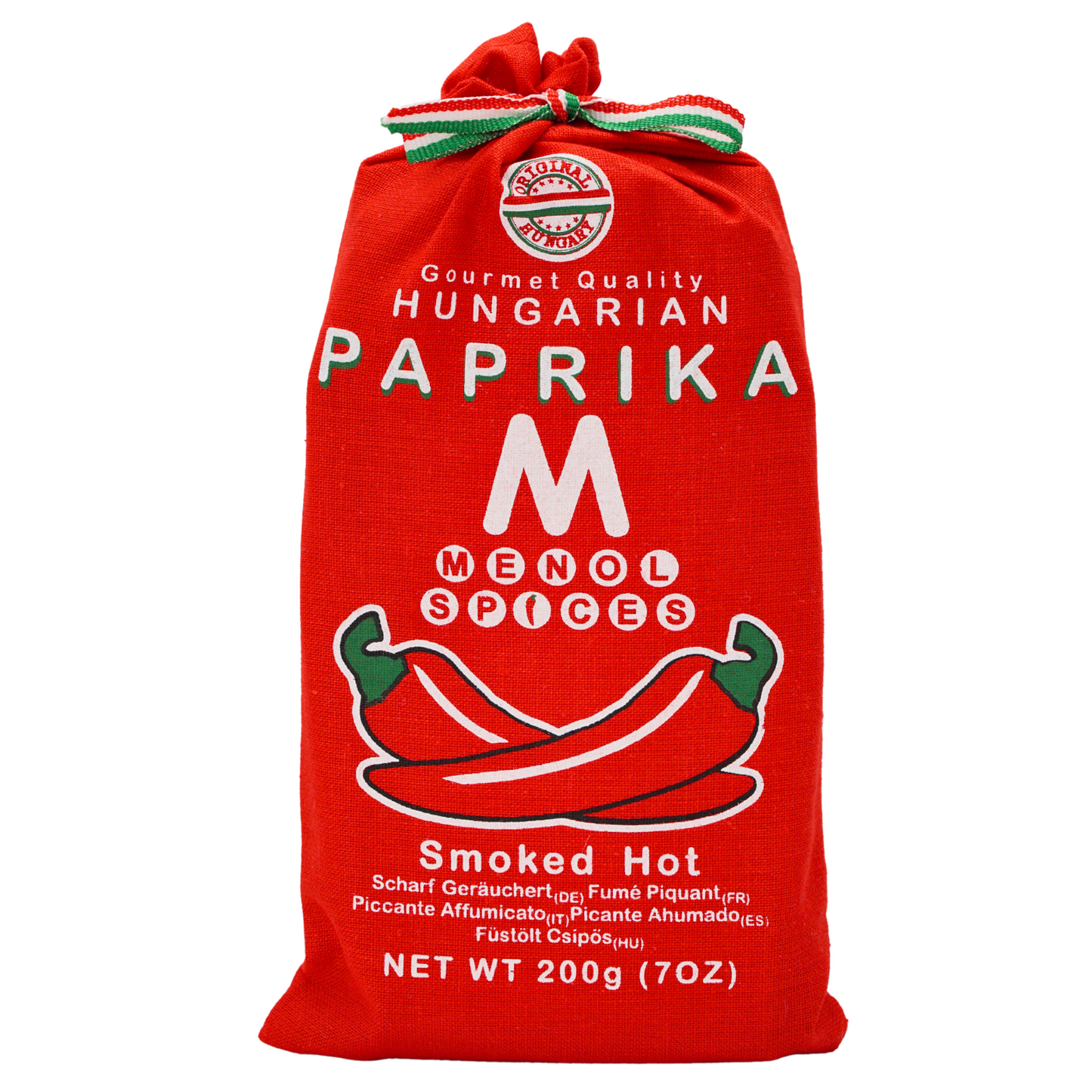 Menol Spices Authentic Hungarian Paprika Powder, Gourmet Quality, Produced in region of Szeged, Hungary, Vibrant Red, Incredible Flavour