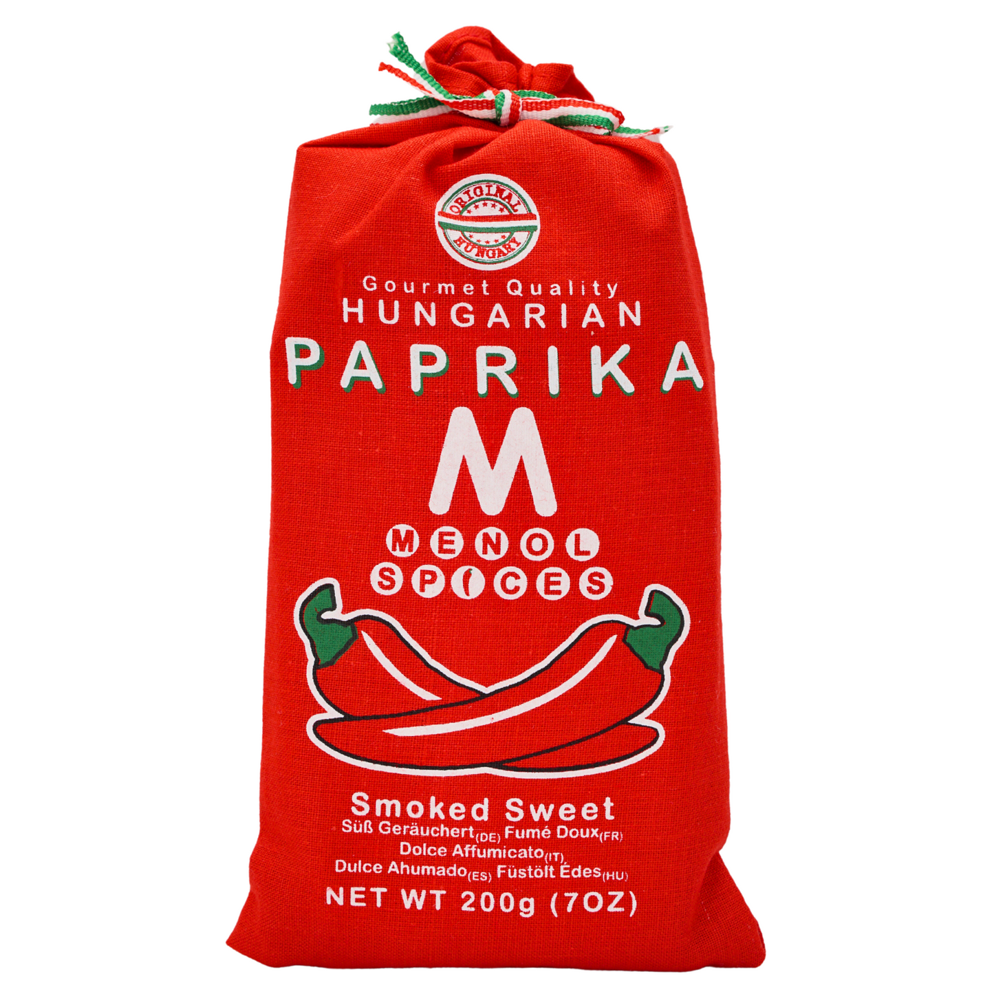 Menol Spices Authentic Hungarian Paprika Powder, Gourmet Quality, Produced in region of Szeged, Hungary, Vibrant Red, Incredible Flavour