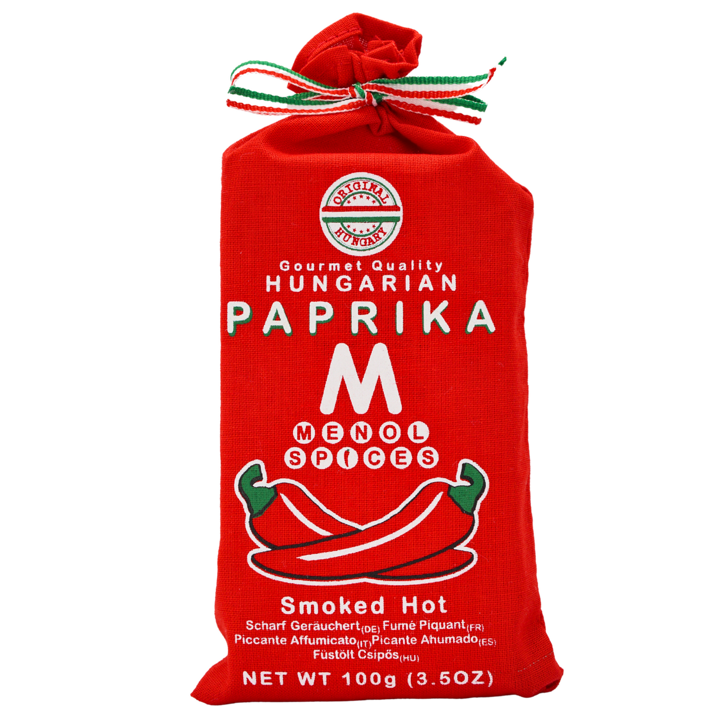 Menol Spices Authentic Hungarian Paprika Powder, Gourmet Quality, Produced in region of Szeged, Hungary, Vibrant Red, Incredible Flavour