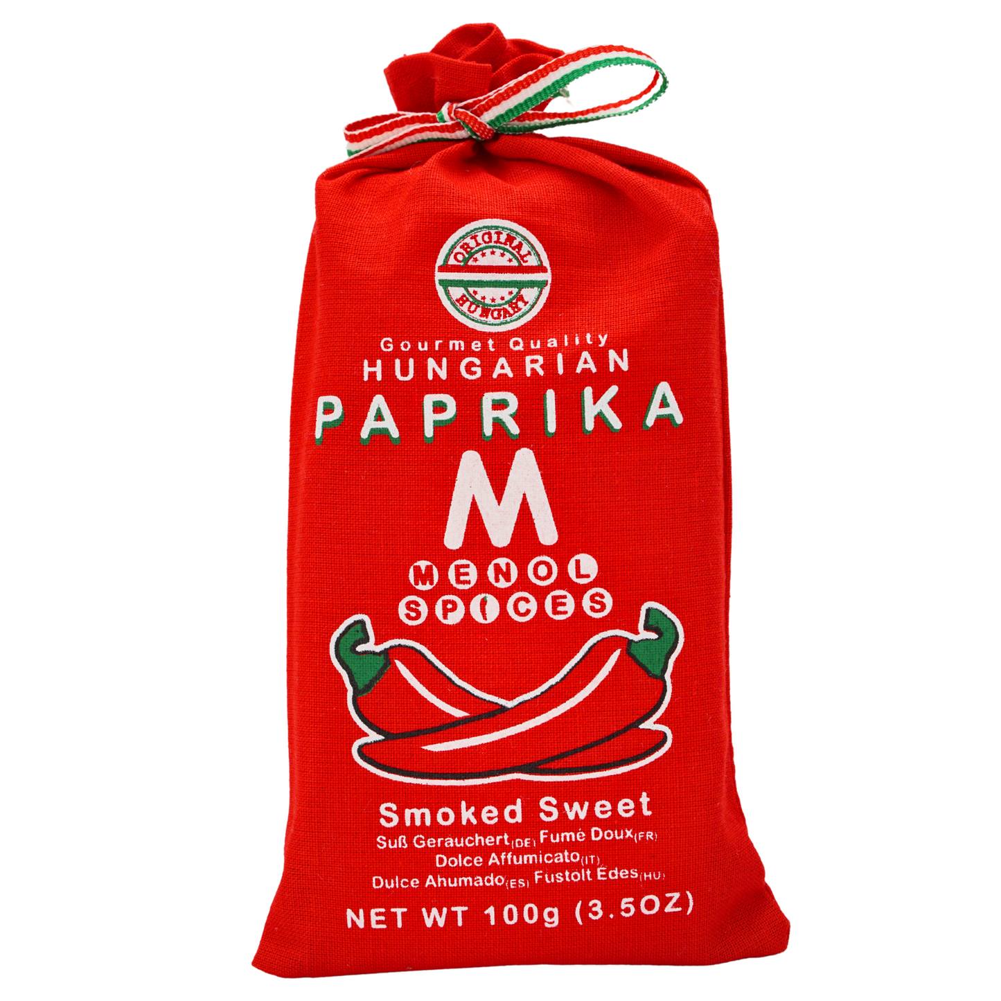 Menol Spices Authentic Hungarian Paprika Powder, Gourmet Quality, Produced in region of Szeged, Hungary, Vibrant Red, Incredible Flavour