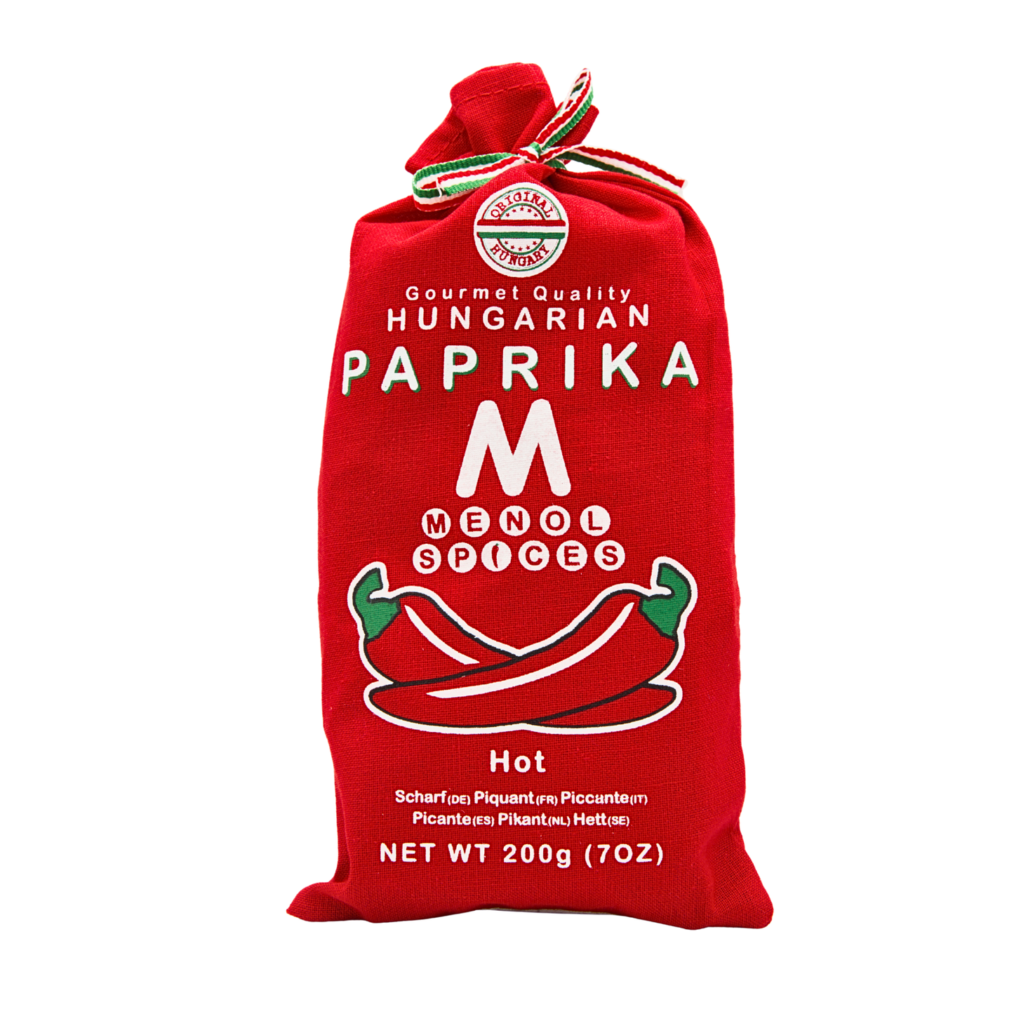 Hot Hungarian paprika 200g front