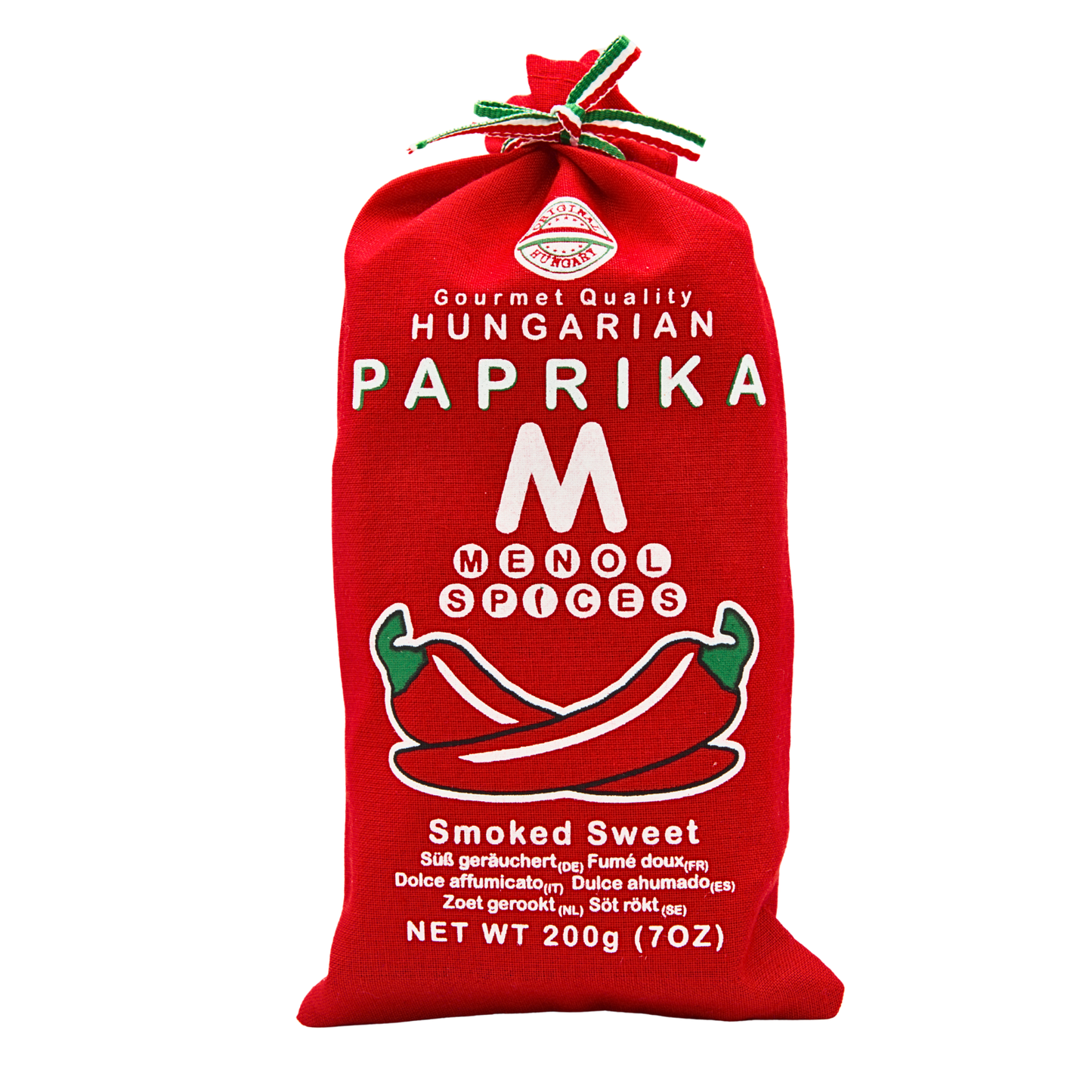 Smoked sweet Hungarian paprika 200g front