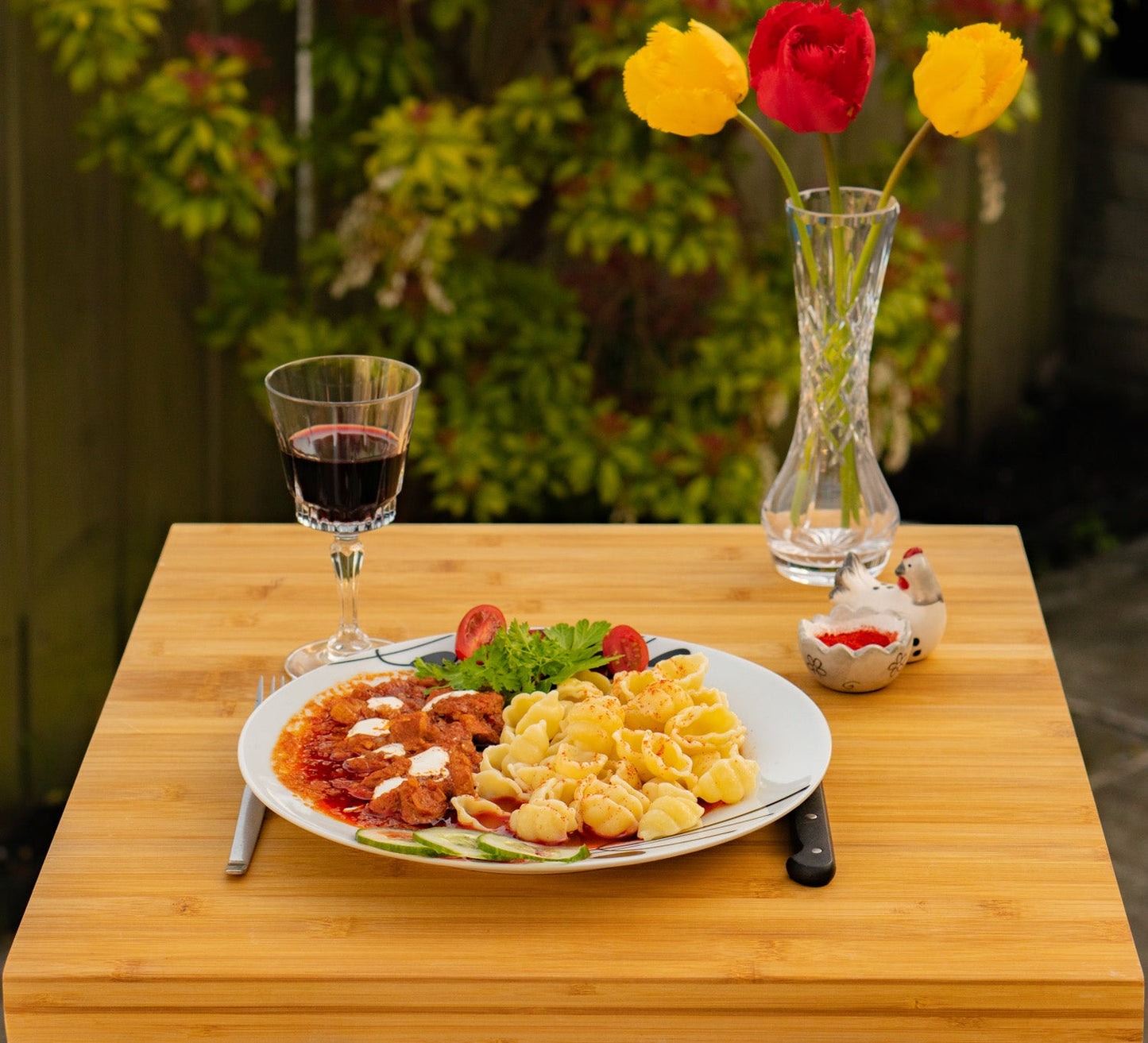 Hungarian paprika dish